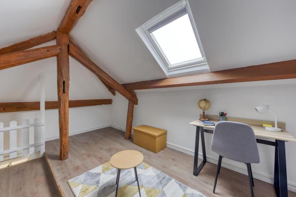 Charmant T3 En Duplex Saint-Brice-sous-Foret Exterior photo